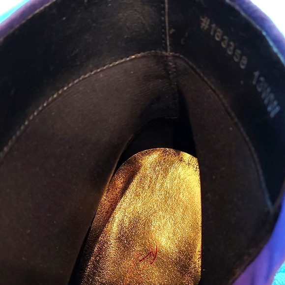 Rare Ros Hommerson Suede Studded Boots - Picture 8 of 9